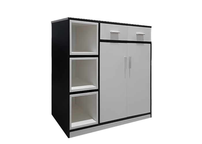 Tủ giày 2 cánh 2 thọa + kệ - Ecoplast